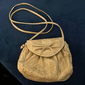 Vintage Snake Skin Cross body